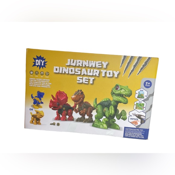 🔥 DIY Jurnwey Dinosaur Toy Set with Electric Drill Model #XJ-138 Ages 3+ 🔥 - Picture 1 of 6